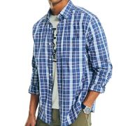 Nautica Men’s Button Down Plaid Poplin Shirt Size XS $80 B4HP