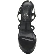 JESSICA SIMPSON Women’s Meitini Platform Dress Sandals Black 11M B4HP
