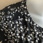 Michael Kors Women Plus Size Henley Floral Printed Short Sleeves T-Shirt Sz 0X