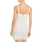 Aqua Women’s Lace Short Cocktail Mini Dress B4HP