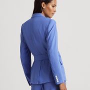 Lauren Ralph Lauren Women’s Blazer Blue Size 10 B4HP Missing Belt