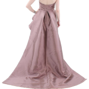 Amsale Women’s Mikado Strapless Peplum Gown Size 14 B4HP