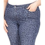 MICHAEL Michael Kors Women’s High-Rise Leopard-Print Stretch Skinny Jeans B4HP