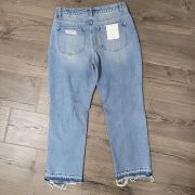 FLYING MONKEY Womens High Rise Released Hem Crop Straight Sz 29 Jeans 32×26 B4HP