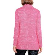 Nic + Zoe Women’s Sun Turn Knit Mock Neck Shirt Pullover Sweater Top M B4HP