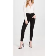 Good American Women’s Good Legs Crop Jeans in Black Size 6/28 Inseam 27 B4HP