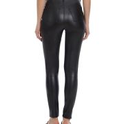 Avec Les Filles Women’s Faux Leather Skinny Pants Size Small Black B4HP