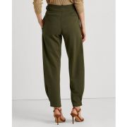 Lauren Ralph Lauren Women’s Dark Olive Tapered Ankle Ponte Pants Size 16 B4HP