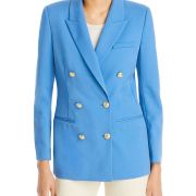 Derek Lam 10 Crosby Women’s Walter Double Breasted Blazer Blue Size 10 B4HP