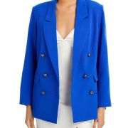 Aqua Women’s Twill Business Professional Two-Button Blazer Jacket S B4HP