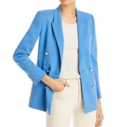 Derek Lam 10 Crosby Women’s Walter Double Breasted Blazer Blue Size 10 B4HP