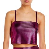 Womens FORE Disco Cropped Sleeveless Tank Top B4HP