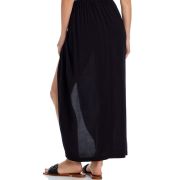 Aqua Swim Women’s Sarong Beachwear Skirt Cover-Up Swimsuit Black M/L B4HP