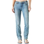 Lucky Brand Sweet Mid Rise Straight-Leg Jeans Blue 00/24 R B4HP