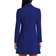 French Connection Women’s Prince Rocks Whisper Blazer Dress Blue Size 2 B4HP