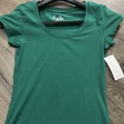 AVETO Juniors’ Scoop-Neck Cap-Sleeve T-Shirt B4HP