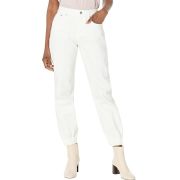 MICHAEL KORS Women’s Zippered Pocketed Denim Jogger Jeans White Size 4 B4HP