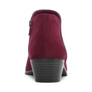 Style & Co Women’s Wileyy Ankle Booties Wine Size 9M B4HP