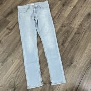 Levi’s 311 Shaping Skinny Women’s Jeans Light 196260033 31×30 Ankle Slit B4HP