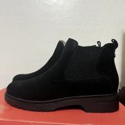 Easy Spirit Women’s Grasp Waterproof Booties Size 6.5 W Black B4HP