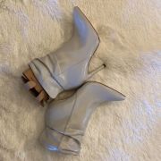 Jessica Simpson Women’s Lalie Slouchy Dress Booties Off White Size 5M B4HP