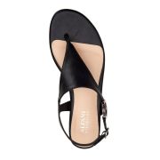 Alfani Women’s Hayyden Hooded Thong Sandals Black Size 5M B4HP