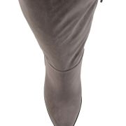 Journee Collection Women’s Kyllie Extra Wide Calf Boots Silver Size 8M B4HP