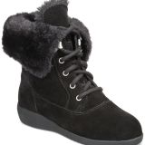 Style & Co Women's Aubreyy Lace-Up Winter Boots Black B4HP