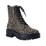 Guess Women's Women's Fearne Lug Sole Lace Up Bootie B4HP
