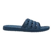 Tecs Women’s Relax Sandals Navy Size 9M (No Box) B4HP