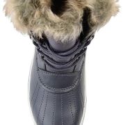 Journee Collection Women’s Lined Lace-up Snow Boot Gray Size 8.5M B4HP