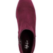 Style & Co Women’s Wileyy Ankle Booties Wine Size 9M B4HP