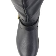 Journee Collection Women’s Extra Wide Calf Spokane Boot Black Size 10M B4HP