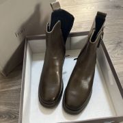 Franco Sarto Women’s Jersey Booties Olive Size 9 Minor Scratches Check Pics B4HP