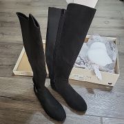 Style & Co Women’s Kimmball Wide-Calf Over-The-Knee Boots Black 7M used B4HP