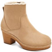 Style & Co Women’s Townaa Clog Booties Beige Size 7.5M B4HP