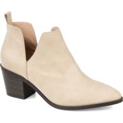 Journee Collection Women’s Lola Booties Light Brown Size 6.5M B4HP