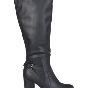 Journee Collection Women’s Carver Wide Calf Boots Black Size 7M B4HP