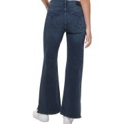 Calvin Klein Jeans High-Rise Flared Slit-Hem Jeans Women’s 27 Sapphire