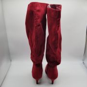 Journee Collection Women’s Vellia Boots Red Size 8 XWC No Box Floor Model B4HP