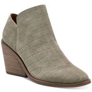 Lucky Brand Women’s Saucie Block-Heel Ankle Booties Fossilized Jupiter B4HP