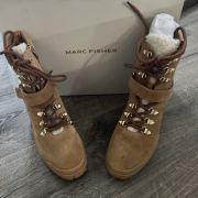 Marc Fisher Women’s Nature Lug Sole Heeled Hiker Booties Size 9.5 Defective B4HP