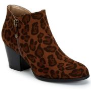 Style & Co Women’s Masrinaa Ankle Booties Brown Size 9.5M B4HP