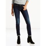 Levi's Women's 711 Mid Rise Stretch Skinny Jeans Blue B4HP