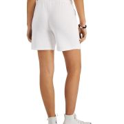 Hippie Rose Women’s Juniors’ Boyfriend Sweat Shorts White M B4HP