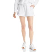 Aqua Womens Running Fitness Shorts White B4HP