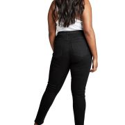 COTTON ON Curve Adrianna Skinny High Jean, Plus Size 22 Black 40×28.5 B4HP