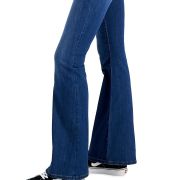 Celebrity Pink Women’s Juniors High-Rise Stretchy Flare Jeans Blue 15 29×32 B4HP