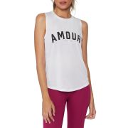 Spiritual Gangster Women’s Amour Muscle Tank Top White L B4HP $62