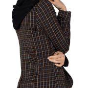 Liverpool Los Angeles Women’s Layered Look Hoodie Blazer Brown B4HP $139